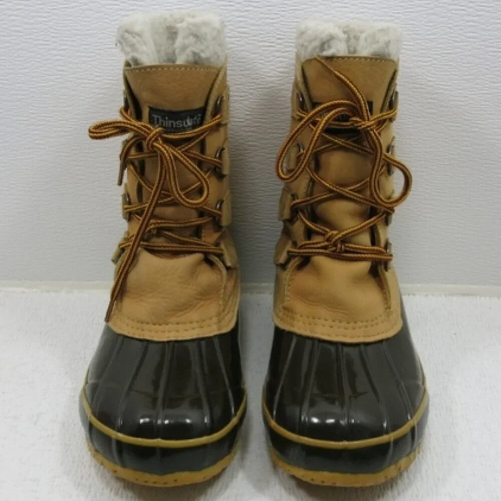 Northwest Territory Hunting Duck Boots Nubuck Leather Rubber Leather Insulated 4